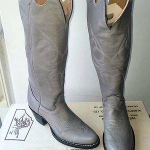NEW Leather Cowboy Boots